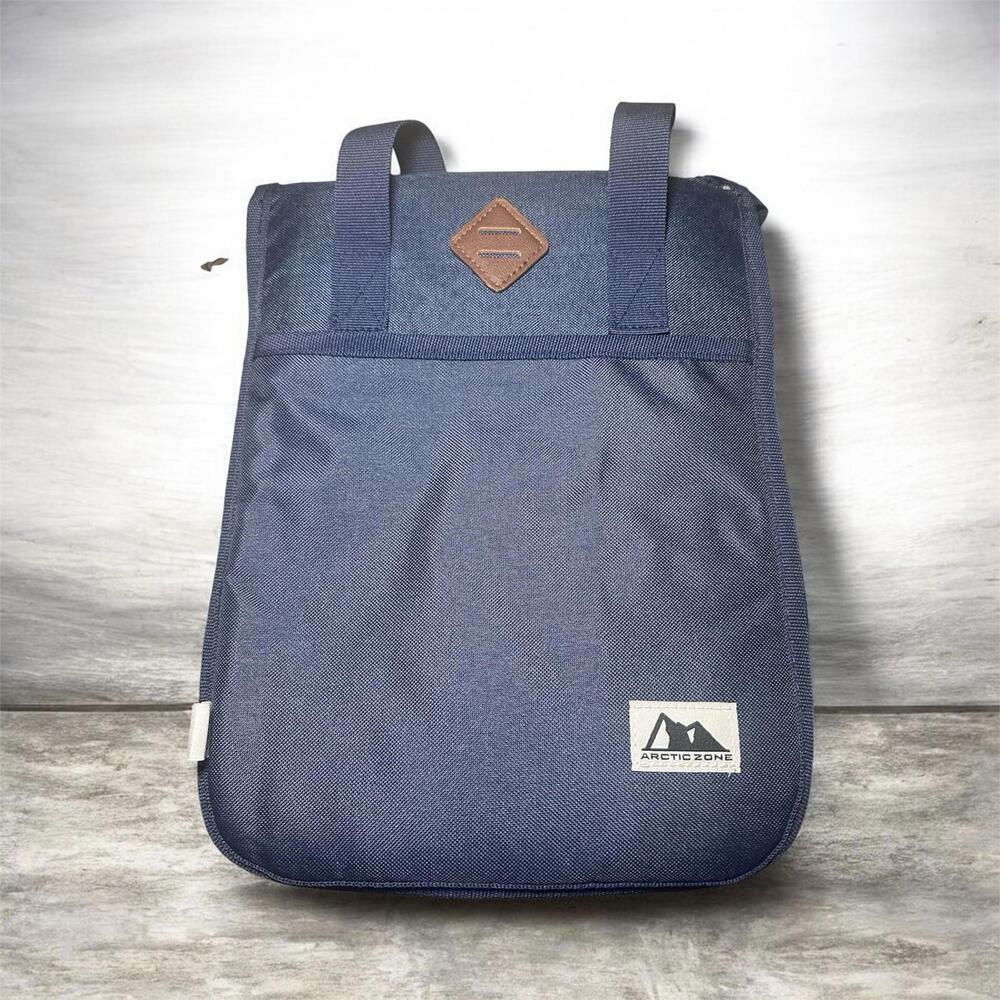 Arctic Zone Insulated Cooler Or Lunch Bag - 12x7x4 Blue‎